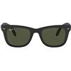 Ray-ban wayfarer folding classic - piegabili lenti verdi - rb4105 601s