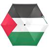 RPLIFE Ombrello da viaggio con bandiera della Palestina, ombrello leggero e resistente per sole da donna, ombrelli da viaggio per sole