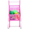 Milisten Carrello Spesa Bambini Simulato Rosa in ABS, Gioco per Bambini