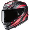 HJC, Casco Moto Integrale RPHA 12 DRAVIX MC1SF Black/Red, S