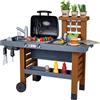 Smoby Cucina da giardino Cucina da esterno Grow with me Stile barbecue Griglia