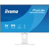 Iiyama Monitor led 24" Iiyama ProLite XB2497HSU-W1 Full HD 1920x1080p classe C Bianco [XB2497HSU-W1]