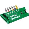 SPAX BITbox T-STAR plus 400007899019 - Porta punte a sgancio rapido T10, T15, T20, T25, T30, T40 in 25 mm