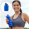 InnovaGoods - Bottiglia Pieghevole in Silicone, Eco-Friendly, Versatile per Bevande Calde e Fredde, Resistente a Caldo e Freddo, Facile da Pulire, Multicolore, Taglia Unica, Poliuretano