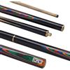 POWERGLIDE ExiOS, Stecca da Biliardo o Biliardo in Frassino, snodato a 3/4, Manico in Frassino, Testa impiombata a Mano, 540 g, Dimensioni 145 cm, Punta 9,5 mm, Multicolore