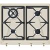 Smeg SRV864AVOGH2 Piano Cottura Gas 4 Fornelli 60 cm Avena