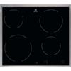 Electrolux KT6400X Piano Cottura 4 Fornelli Nero, Argento