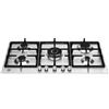 Bertazzoni La Germania P905CLAGX Piano Cottura Gas 5 Fornelli 89 cm Acciaio inossidabile