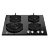 Bertazzoni La Germania P604LLAGGN Piano Cottura Gas 4 Fornelli 60 cm Nero