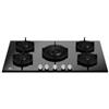 Bertazzoni La Germania P905CLAGGN Piano Cottura Gas 5 Fornelli 90 cm Nero