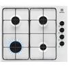 Electrolux KGS6404W Piano Cottura Gas 4 Fornelli 60 cm Bianco