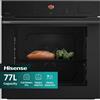 Hisense BFS615S8B Forno elettrico 77 L Classe A+ Nero