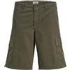 JJ REBEL Jrebcarlos Rebel Cargo Short SN, Olive Night, M