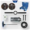 Brilliant Tools KS TOOLS Werkzeuge-Maschinen GmbH Attrezzo di montaggio per ammortizzatori con molla di arresto della tensione, 8 pezzi (BT651100)