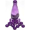 DEVplus Bottiglia di Fallout Serie Replik Bottiglia di vetro e tappo Nuka Cola Grape