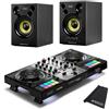 Hercules DJ Controller Inpulse 500 Silver Edition con altoparlanti DJMonitor 42
