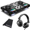 Hercules DJ Controller Inpulse 500 Silver Edition con cuffie e panno DJ45