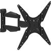 OEM Supporto per TV a schermo piatto da 13 a 65 pollici, massimo 35 kg, massimo VESA 400 x 400, inclinabile verticalmente di +/-12°, ruotabile di 180°, estensibile fino a un massimo di 47 cm.