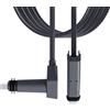 OEM Prolunga per cavo satellitare da 9 m - Cavo satellitare resistente all'acqua e alle intemperie - Di forma rettangolare, robusto e multifunzionale