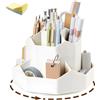 OEM Portaoggetti girevole da scrivania con 9 scomparti, supporto da tavolo, accessorio multifunzionale per l'ufficio, grande, portapenne orientabile con rotazione a 360 gradi, organizer multifunzionale per l'ufficio e la scrivania, accessorio bianco per …