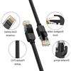 OEM Cavo Ethernet Cat 6 - Protezione da interferenze - Connessione a banda larga - Internet ad alta velocità - Quintupla protezione contro le interferenze - Lunghezza 3 metri - Nero