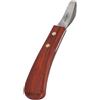 OEM Martello da fabbro per cavalli - Tagliaferri - Acciaio inossidabile con manico in legno - Utensile multifunzione per la cura degli zoccoli - per cavalli - 19,5 cm