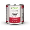 PERRO Premium Pur Manzo - Cibo umido per cani adulti 0,2 kg Mangime