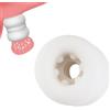 PureSex Set Di Anelli Per Pene In Silicone Bianco Per Uomo, Anello Per Pene, Anello Per Testicoli, Anello Per Testicoli e Pene Con Noduli Massaggianti, Aiuto Per l'Erezione, Ritardo Dell'Eiaculazione