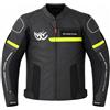 Berik Giubbotto Moto Tecnico Berik 2.0 in Pelle LJ-181377 Nero Gia