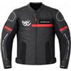 Berik Giubbotto Moto Tecnico Berik 2.0 in Pelle LJ-181377 Nero Ros