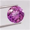 4.00 CT Naturale Perfetto Montana Viola Zaffiro Rosa Taglio Rotondo Loose Gemma