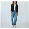 Cop-Copine COP COPINE Amil Blazer Donna EU 42 Nero Monopetto Con Bottoni 3/4