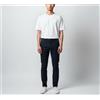 Massimo Dutti Super 120's Wool Pantaloni Uomo US 30 Slim Fit Plissettato Gessato