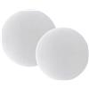 Jiangbered 2 Sfere di Polistirolo Bianco per Modellismo E Hobby Creativi, 15 20 Cm
