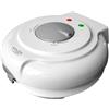 Adlereurope ADLER Macchina per cialde, Diametro 18 cm Piastre Antiaderenti, Regolatore di Temperatura, Coni per Gelato, Wafer Maker Bianco, 1500 W