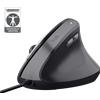 Trust Mouse Trust Bayo II Ergonomico Nero