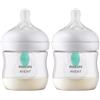 Avent Biberon Natural 3,0 Valvola Airfree 2x1 St