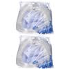 Sacca Raccolta Urina da Letto in PVC Non Sterile Volume 2 Litri Tubo Lunghezza 90cm con Scarico e Valvola Antireflusso 2x1 St