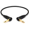 CAVO PATCH EFFETTI CHITARRA BASSO 6.3MM TS NEUTRIK GOLD MOGAMI 2524 1M 3M 5M