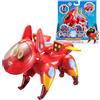 ALPHA GROUP AlphaToys Petronix Defenders Transformable Pup-E Modo Max, figura di gioco per bambini alta circa 12 cm, cane robot trasformabile con ali pieghevoli