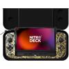 CRKD Nitro Deck+ Handheld Pro Controller for Nintendo Switch & OLED Model - TV Dockable - Programmable Sidekicks & Back Buttons - TruCollection System (Rocket League Gold Edition)