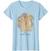Disney Lion King Simba and Nala Watercolor Maglietta