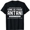 SCEMO CHI LEGGE Supercazzola Come se Fosse Antani Frase Divertente Maglietta