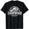 Jurassic World Two Return Stone Logo Maglietta