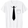 Creativeware: Fun designs for everyone T-Shirt con Colletto e Cravatta, codice di Abbigliamento? Nessun Problema. Divertente Maglietta