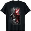 Star Wars Darth Vader Lightsaber Portrait Maglietta