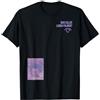 Twin Peaks Who Killed Laura Palmer Purple Peaks Maglietta