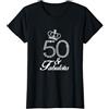 Fabulous Birthday Gift T-shirts for Wome Maglietta per 50° Compleanno 1969, 50 Anni, da Donna Maglietta