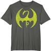 Marvel Iron Fist Distressed Dragon Logo Maglietta
