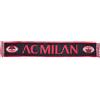 A.C. Milan AC Milan Sciarpa Jacquard, Prodotto ufficiale, Nero
